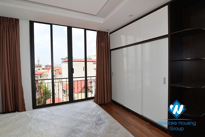 Lake view two bedroom apartment for rent in Hai Ba Trung district, Hanoi